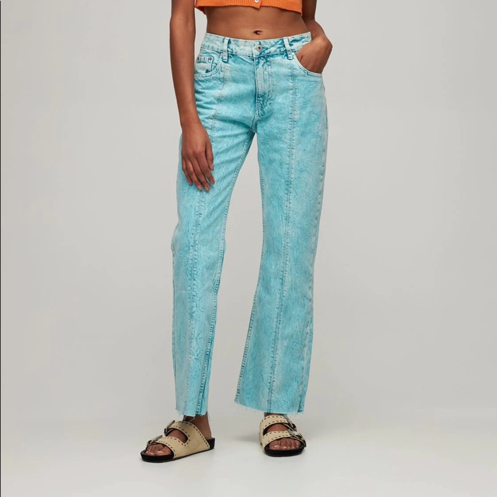 Gimaguas acid wash jeans nwt